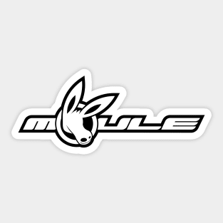 MOULE Logo Black Outline Sticker